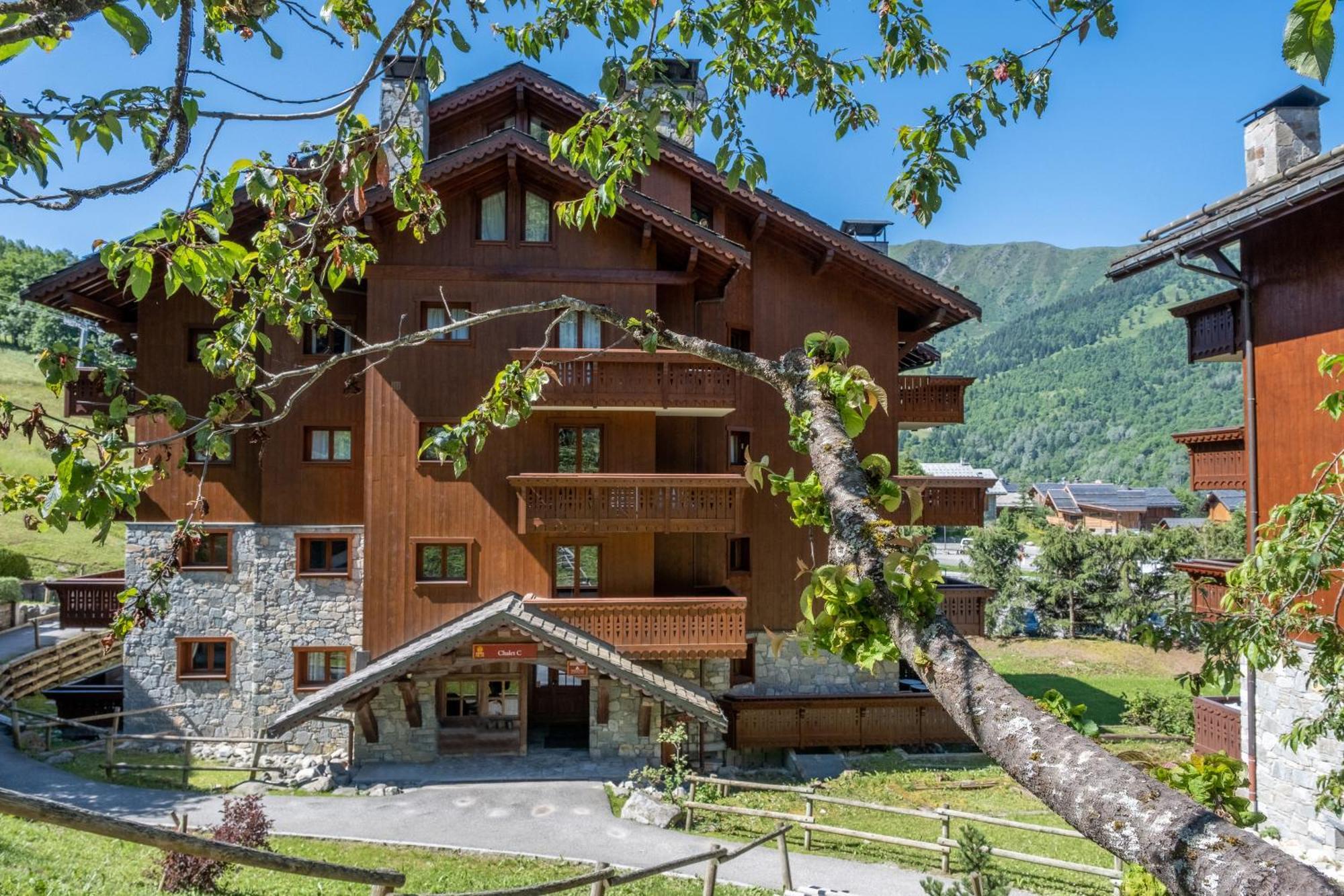 Residence Pierre & Vacances Premium Les Fermes De Meribel Méribel Exterior foto