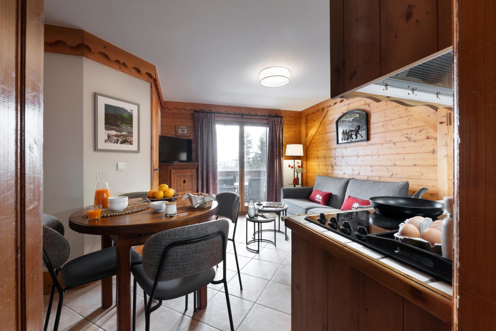 Residence Pierre & Vacances Premium Les Fermes De Meribel Méribel Exterior foto